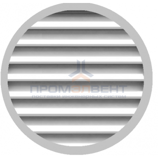 Круглая наружная решетка КР3
