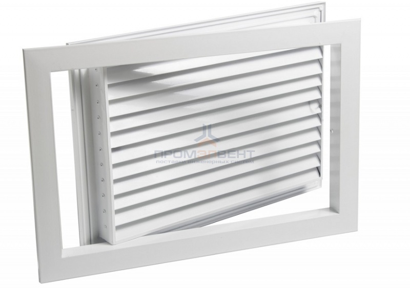 Алюминиевая решетка переточная типа ПР