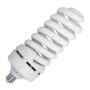 Лампа энергосберегающая ESL QL17 85W 6400K E27 спираль d105x270 холодная