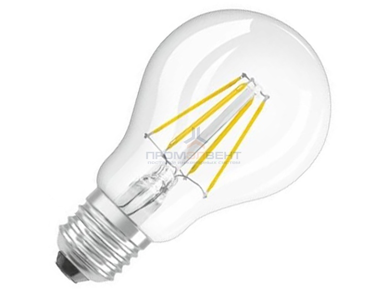 Лампа филаментная светодиодная Osram LED CLAS A60 CL 8W (75W) 840 230V E27 1055Lm L105x60mm Filament