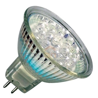 Светодиодная лампа Foton HRS51 2W LED21 220V GU5.3 COOL WHITE 90lm