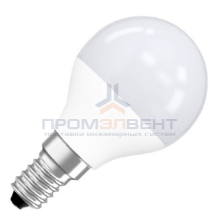 Лампа светодиодная шарик RADIUM RL-P 6,5W (60W) 840 230V E14 550Lm