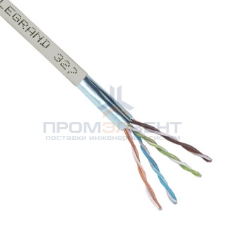 Кабель витая пара Legrand F/UTP 4x2x AWG24 кат.5е LSZH [бухта 305м]