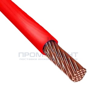 Провод установочный ПВ-3 (ПуГВ) 35,0 красный ГОСТ 31947