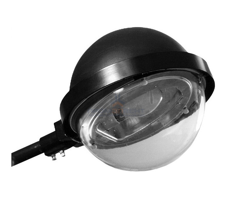 Консольный светильник ЖКУ 24 100 Вт Е40 IP54 со стеклом под лампу ДНАТ