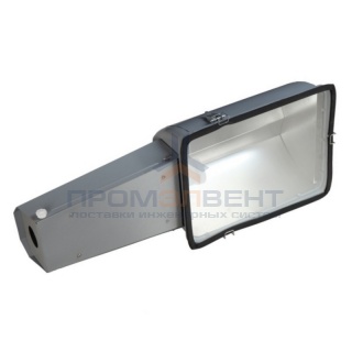 Консольный светильник ЖКУ 28 250 Вт Е40 IP53 с плоским стеклом под лампу ДНАТ