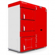 Твердотопливный котел 25 кВт Heiztechnik HT Daspell 28 кВт (Станд.горелка)