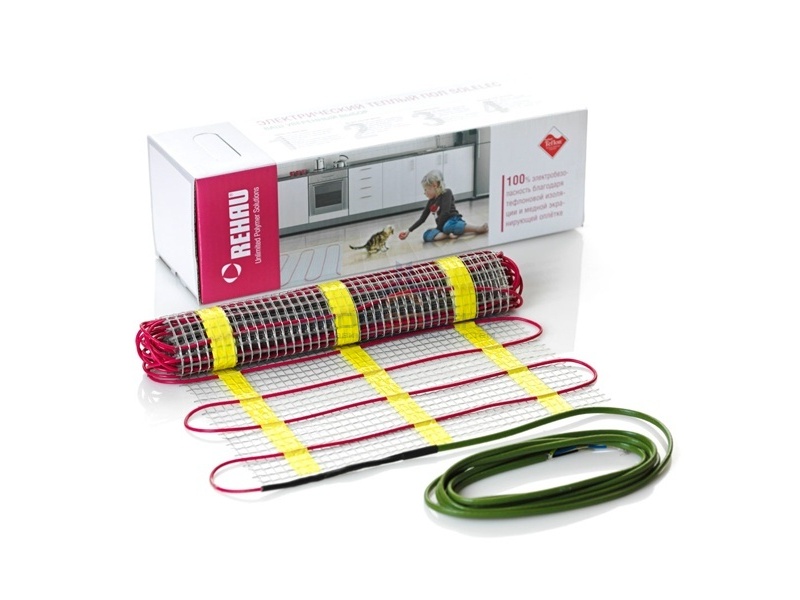 Нагревательный двужильный мат REHAU SOLELEC TM-V 160  480W (0,5х6м) 3m2