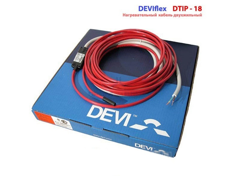 Нагревательный кабель Devi DEVIflex 18T  615Вт 230В  34м  (DTIP-18)