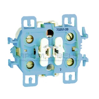 Проходной одноклавишный выключатель с 3-х мест (перекрёстный) 10А 250В, Simon 73 Loft