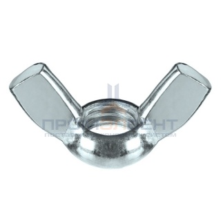 Гайка барашковая М6 оцинкованная DIN315