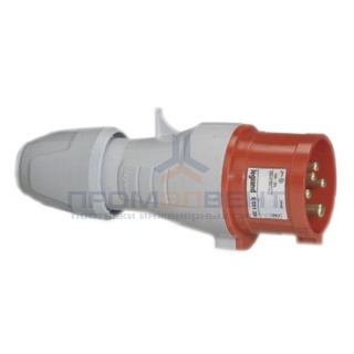 Вилка мобильная Legrand P17 32А 3К+H+З 380В IP44