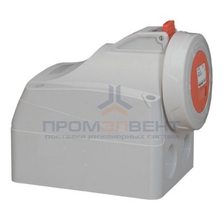 Розетка накладная Legrand P17 16А 3К+H+З 380В IP67