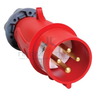 Вилка переносная ССИ-024 32А-6ч/380-415В 3Р+РЕ IP44 MAGNUM ИЭК