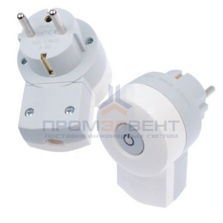 Вилка Legrand с заземлением 16А с выключателем