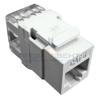 Механизм компьютерной розетки RJ-45, кат.6, UTP Экопласт LK45