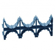 Держатель расстояния (кластер) для двустенных труб DKC д.110 (тройной)