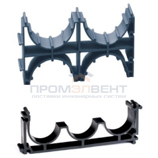 Держатель расстояния (кластер) для двустенных труб DKC д.90 (двойной)
