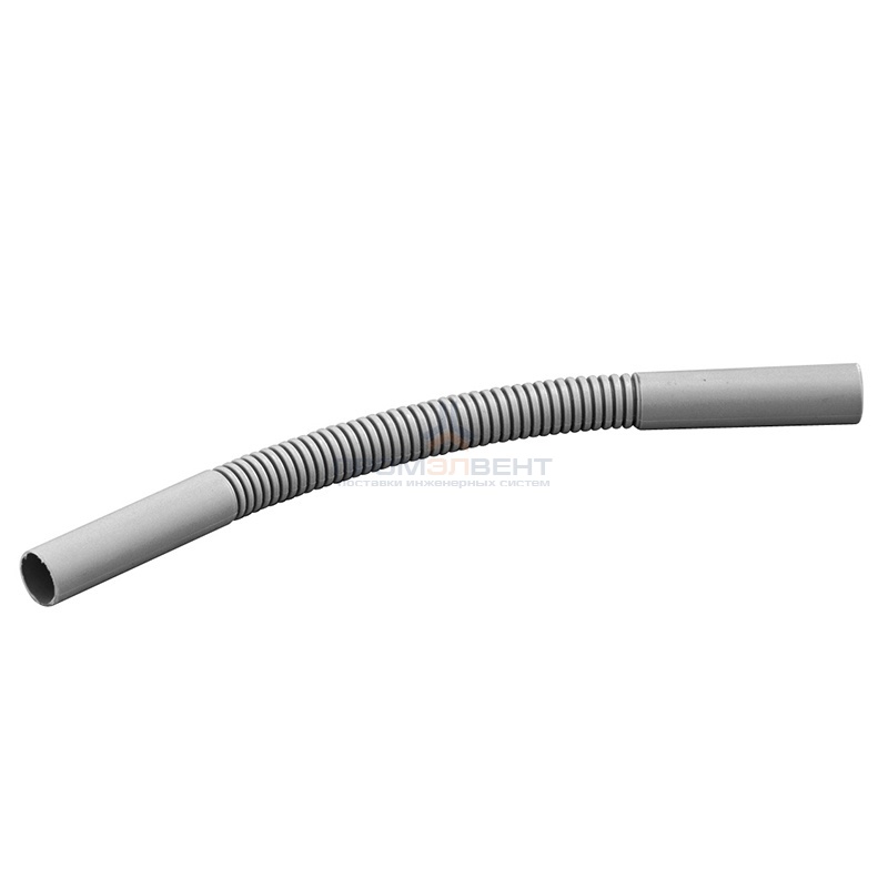 Поворот гибкий гофрированный для труб ПВХ d16мм [уп. 50шт]