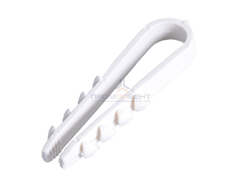 Дюбель-хомут для круглого кабеля ДХ 11-18мм полиамид (100шт)