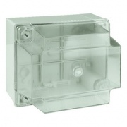 Коробка ответвит. с гладкими стенками, прозрачная, IP56, 150х110х135мм