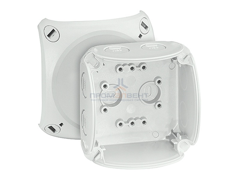 Коробка распределительная Hensel KF 0600 G 130х130х77мм IP66/67 поликарбонат, стойкая к УФ