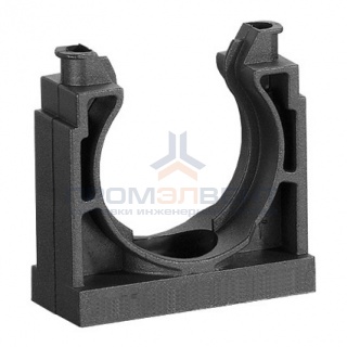 Держатель DN 10 мм, полиамид, цвет чёрный DKC