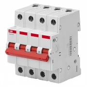 Выключатель нагрузки ABB Basic M 4P 16A (рубильник модульный) BMD51416