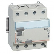 УЗО Legrand DX3 ВДТ 4П 40А 100мА тип A