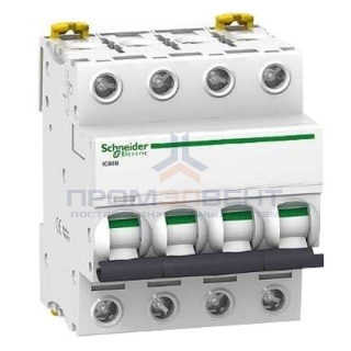 Автоматический выключатель Schneider Electric Acti 9 iC60N 4П 40A 6кА C (автомат)