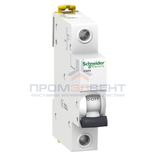 Автоматический выключатель Schneider Electric Acti 9 iC60N 1П 20A 6кА C (автомат)