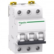 Автоматический выключатель Schneider Electric Acti 9 iK60 3П 10A 6кА C (автомат)