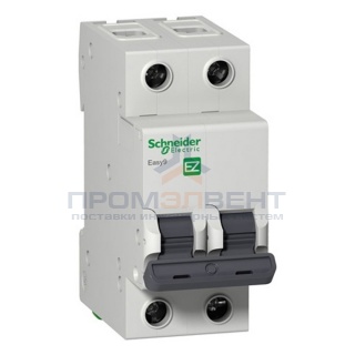 Автоматический выключатель Schneider Electric EASY 9 2П 40А B 4,5кА 230В (автомат)