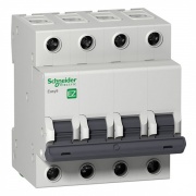 Автоматический выключатель Schneider Electric EASY 9 4П 40А B 4,5кА 400В (автомат)
