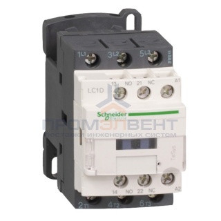 Пускатель магнитный D Schneider Electric 3Р 32A катушка 220В AC 1НО+1НЗ (контактор)