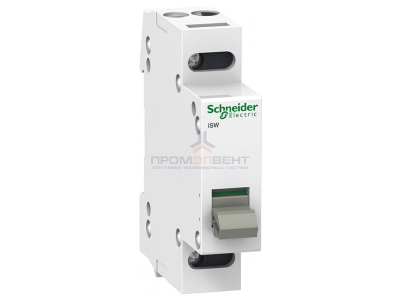 Выключател нагрузки iSW Acti 9 Schneider Electric 2П 32A (модульный рубильник)