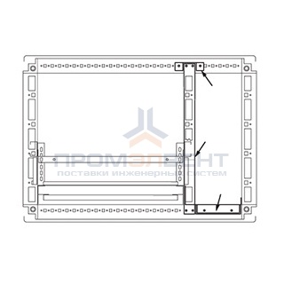 Комплект кабельного отсека, для шкафов CQE 1800 x 400мм