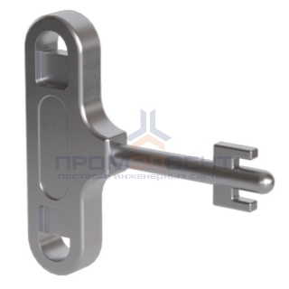 Металлический ключ типа FIAT