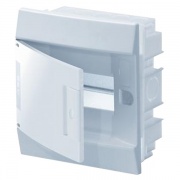 Бокс в нишу ABB Mistral41 8М непрозрачная дверь c клеммным блоком