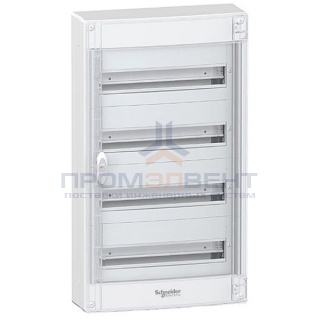 Щит навесной Schneider Electric Pragma (4х18) 72 модуля с прозрачной дверью с клемниками N+PE