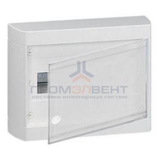 Щит Legrand Nedbox накладной на 12 (+1) модулей с шинами N+PE с металлической дверью