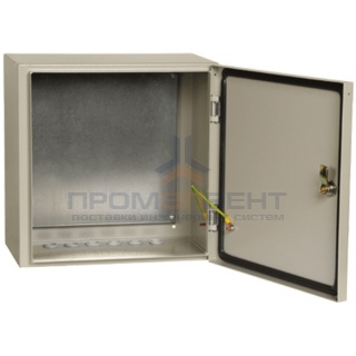 Щит металлический влагозащищенный ЩМП-4.4.2-0 74 У2 IP54, с монтажной платой 400х400х250 ИЭК