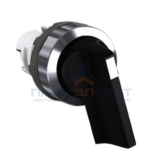 Переключатель ABB M3SS4-20B (длинная ручка) черный 3-х поз. (корпус) с фиксацией
