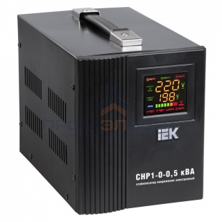 Стабилизатор напряжения СНР1-0- 0,5 кВА электронный переносной ИЭК