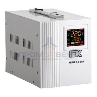 Стабилизатор напряжения переносной серии Prime 0,5 кВА IEK