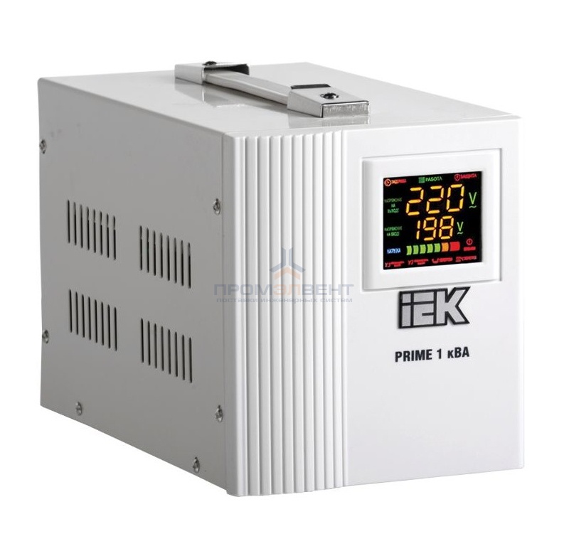 Стабилизатор напряжения переносной серии Prime 1,5 кВА IEK
