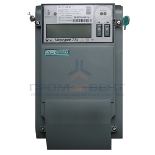 Электросчетчик Меркурий 234 ART-03 P 5-10А 220/380В Кл.т.0,5S/1,0 Мн.т. А/Р ЖКИ Транс. вкл.