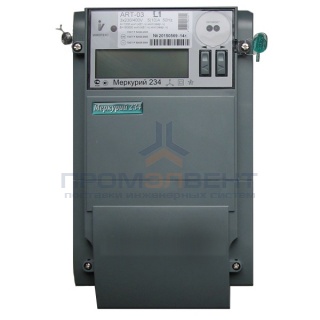 Электросчетчик Меркурий 234 АRТ-03 L1 5-10А 220/380В Кл.т.0,5S/1 Мн.т. ЖКИ  RS-485 PLC-I Транс. вкл